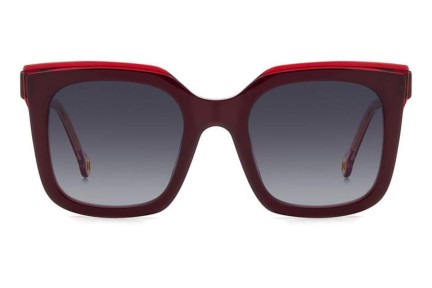 Okulary przeciwsłoneczne Carolina Herrera HER0249/G/S 0T5/9O Kwadratowe Czerwone
