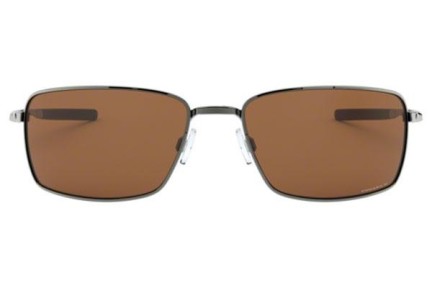 Ochelari de soare Oakley Square Wire OO4075-14 PRIZM Polarized Dreptunghiulari Argintii