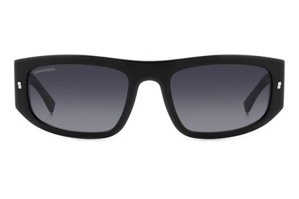 Слънчеви очила Dsquared2 ICON0016/S 807/9O Правоъгълни Черна