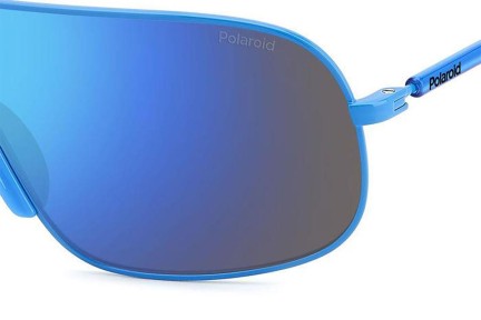 Слънчеви очила Polaroid PLD6222/S MVU/5X Polarized С единични стъкла | Shield Синя