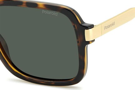 Ochelari de soare Polaroid PLD6220/S/X 086/UC Polarized Dreptunghiulari Havana