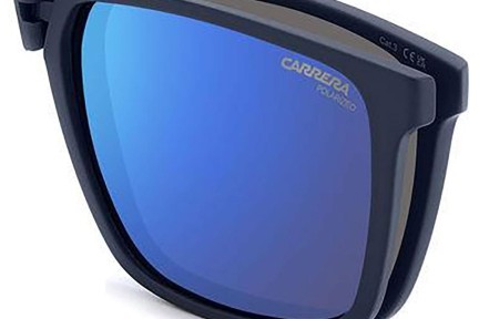 Okulary korekcyjne Carrera CA4020/CS FLL/5X Polarized Prostokątne Niebieskie