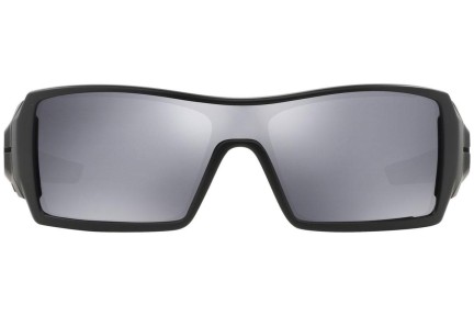 Okulary przeciwsłoneczne Oakley Oil Rig OO9081 03-464 Kwadratowe Czarne