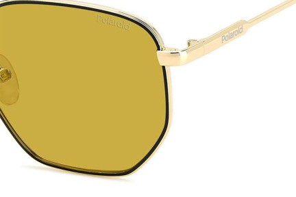 Ochelari de soare Polaroid PLD6214/S/X DYG/MU Polarized Dreptunghiulari Aurii