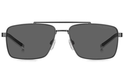 Aurinkolasit Tommy Hilfiger TH2078/S SVK/M9 Polarized Suorakulmainen Harmaa