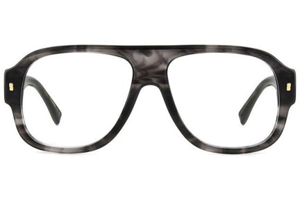 szemüvegeinket Dsquared2 D20125 2W8 Flat Top Szürke