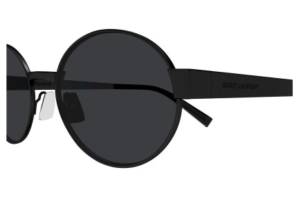 Okulary przeciwsłoneczne Saint Laurent SL692 001 Okrągłe Czarne