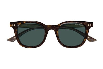 Okulary przeciwsłoneczne Mont Blanc MB0320S 002 Owalne Havana