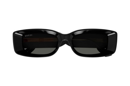 Okulary przeciwsłoneczne Gucci GG1528S 001 Kwadratowe Czarne