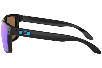 Okulary przeciwsłoneczne Oakley Holbrook OO9102-F5 PRIZM Prostokątne Czarne