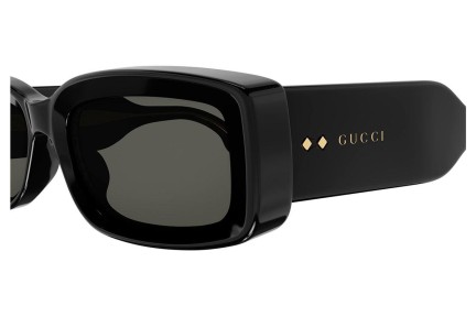 Okulary przeciwsłoneczne Gucci GG1528S 001 Kwadratowe Czarne