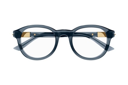 Okulary korekcyjne Gucci GG1503O 003 Okrągłe Niebieskie