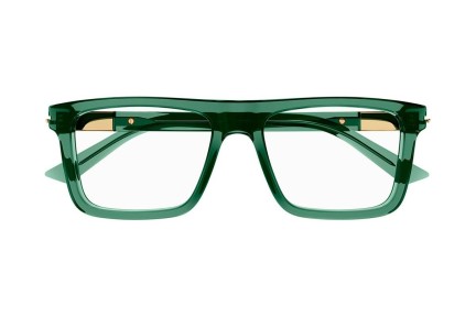 Okulary korekcyjne Gucci GG1504O 007 Kwadratowe Zielone