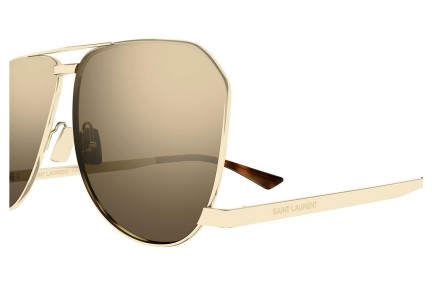 Solbriller Saint Laurent SL690DUST 004 Pilot Guld