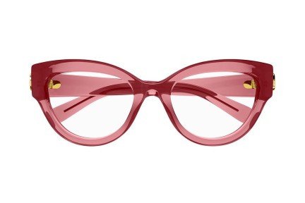 Okulary korekcyjne Gucci GG1598O 003 Kocie oczy Czerwone