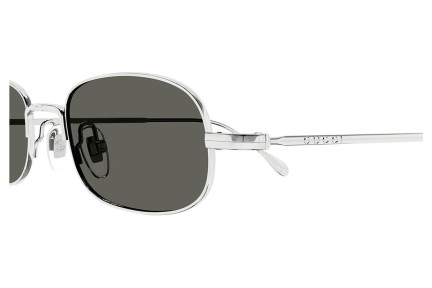 Zonnebril Gucci GG1648S 008 Vierkant Zilver