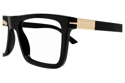 Okulary korekcyjne Gucci GG1504O 005 Kwadratowe Czarne