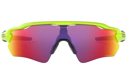 Okulary przeciwsłoneczne Oakley Radar EV Path Retina Burn Collection OO9208-49 PRIZM Pojedyncze | Shield Zielone