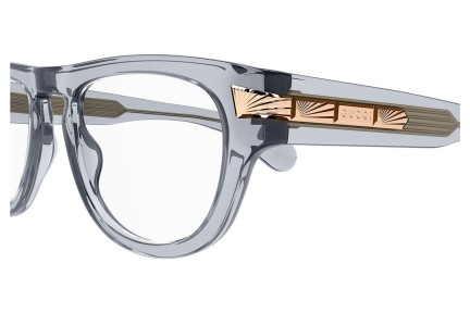 Okulary korekcyjne Gucci GG1519O 003 Okrągłe Szare