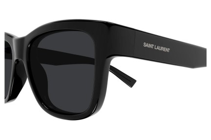 Okulary przeciwsłoneczne Saint Laurent SL674 001 Owalne Czarne