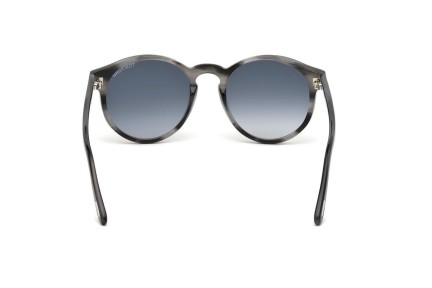 Okulary przeciwsłoneczne Tom Ford Ian FT0591 20B Okrągłe Szare