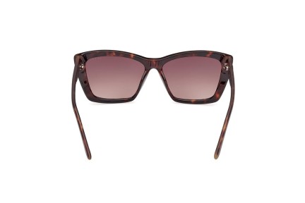 Okulary przeciwsłoneczne Guess GU00098 52F Kocie oczy Havana