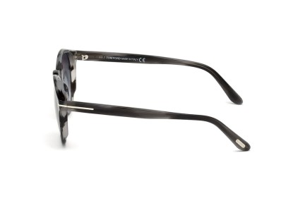 Okulary przeciwsłoneczne Tom Ford Ian FT0591 20B Okrągłe Szare