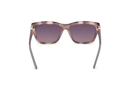 Okulary przeciwsłoneczne Guess GU00105 55B Prostokątne Havana