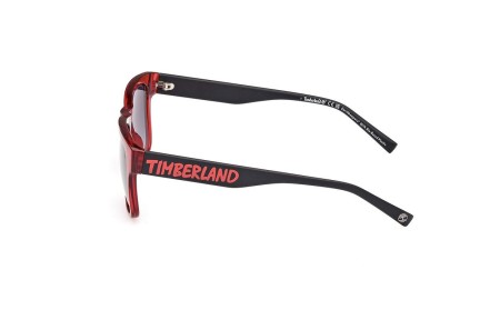 Sluneční brýle Timberland TB00011 66B Squared Červené