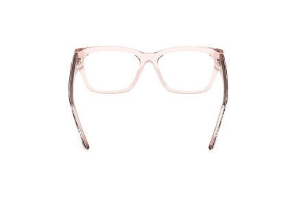 Okulary korekcyjne Guess GU50126 057 Prostokątne Beżowe