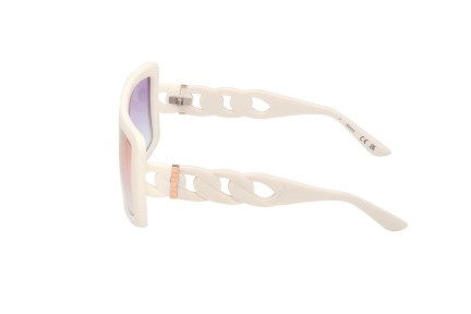 Ochelari de soare Guess GU00109 21Z Dreptunghiulari Albi