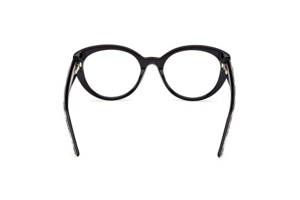 Okulary korekcyjne Guess GU50127 001 Okrągłe Czarne