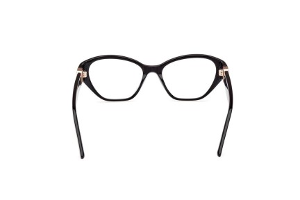 Okulary korekcyjne Guess GU50119 001 Kocie oczy Czarne