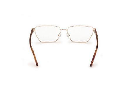 Okulary korekcyjne Guess GU50123 032 Prostokątne Złote