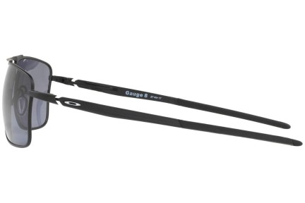 Okulary przeciwsłoneczne Oakley Gauge 8 OO4124-01 Prostokątne Czarne