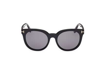 Слънчеви очила Tom Ford FT1109 01D Polarized Заоблени Черна