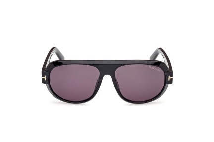 Ochelari de soare Tom Ford FT1102 01A Pilot Negri