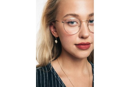 Очила OiO by eyerim Luna Light Gold Polarized Овални Златна