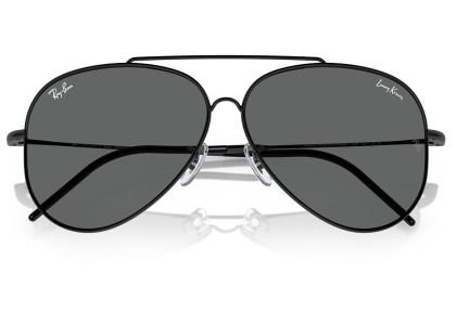 Слънчеви очила Ray-Ban Aviator Reverse x Lenny Kravitz RBR0101S 002/GR Пилотни Черна