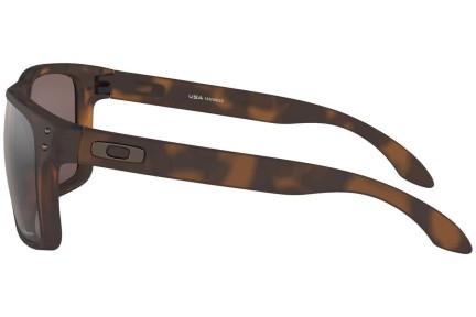 Okulary przeciwsłoneczne Oakley Holbrook XL OO9417-02 PRIZM Kwadratowe Havana