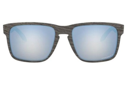 Okulary przeciwsłoneczne Oakley Holbrook XL OO9417-19 Polarized Kwadratowe Brązowe