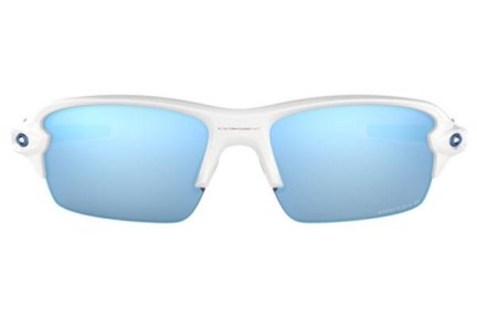 Ochelari de soare Oakley Flak XS OJ9005-06 PRIZM Polarized Dreptunghiulari Albi