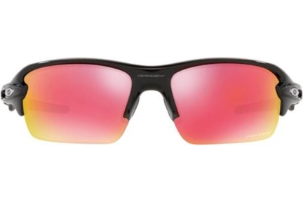 Okulary przeciwsłoneczne Oakley Flak XS OJ9005-12 Prostokątne Czarne