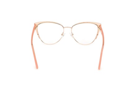 Okulary korekcyjne Guess GU50121 074 Kocie oczy Różowe