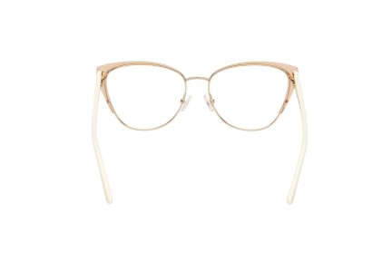 Okulary korekcyjne Guess GU50121 021 Kocie oczy Białe