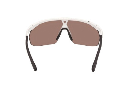 Napszemüvegek Adidas Sport SP0095 21G Single Lens | Shield Fehér