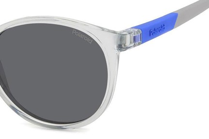 Слънчеви очила Polaroid Junior PLD8059/S KB7/M9 Polarized Заоблени Сива