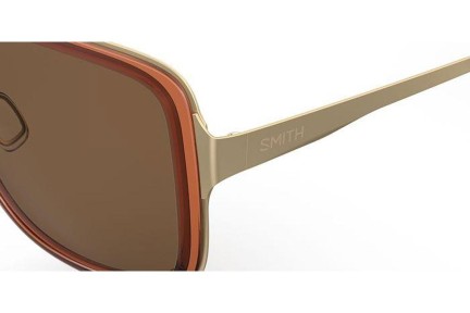 Ochelari de soare Smith AVELINE ETV/SP Polarized Pătrați Portocalii