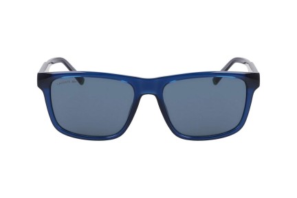 Ochelari de soare Lacoste L6025S 410 Dreptunghiulari Albaștri