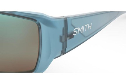 Слънчеви очила Smith GUIDECXL/S FJM/QG Polarized Правоъгълни Синя